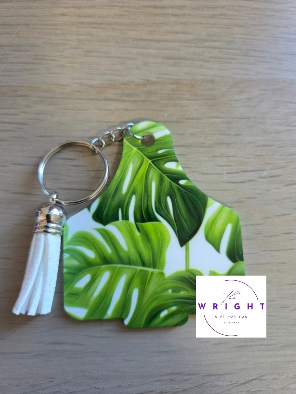 11. Cow Tag Keyring