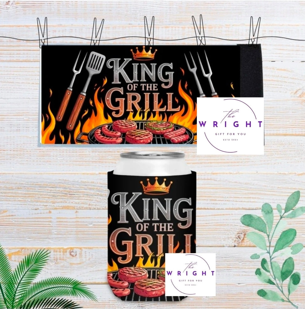 36. King of the Grill Stubby Cooler