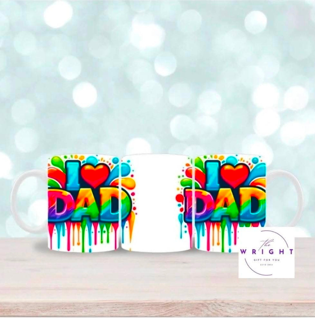 I love Dad mug
