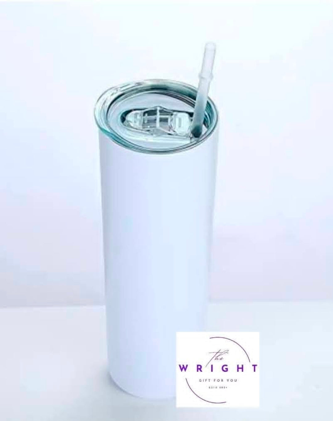 Custom Design 20oz Tumbler - Plain White