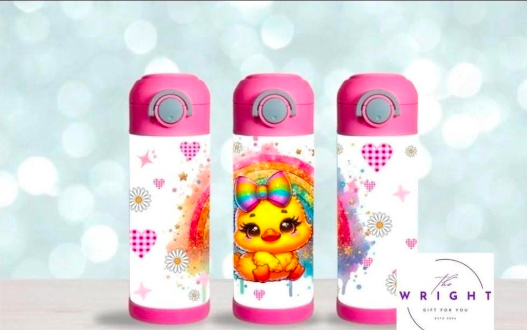 Rainbow Chicken 12oz Kindy Tumbler