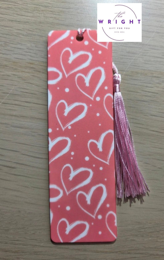 Love Hearts Acrylic Bookmark #11