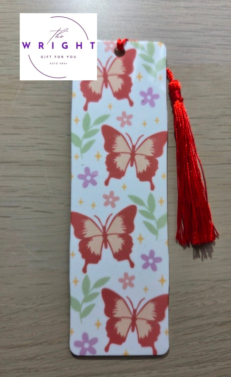 Butterfly Garden Acrylic Bookmark #13