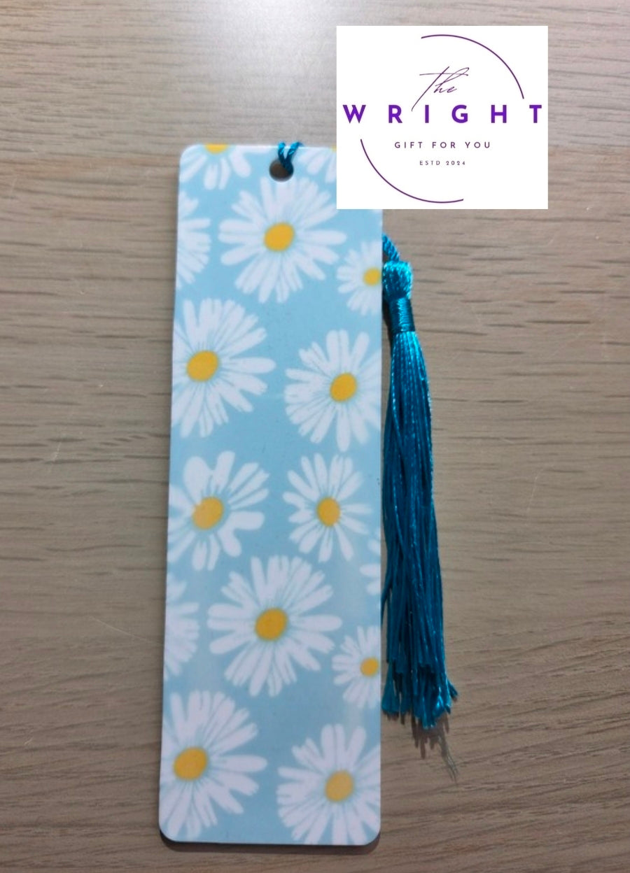 Blue Daisy Acrylic Bookmark #15
