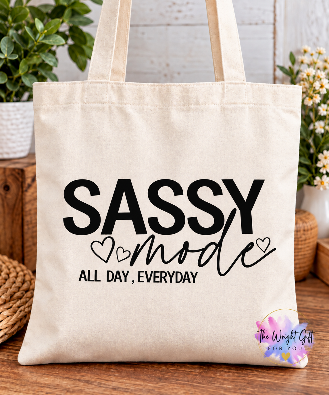 Sassy Mode Tote Bag