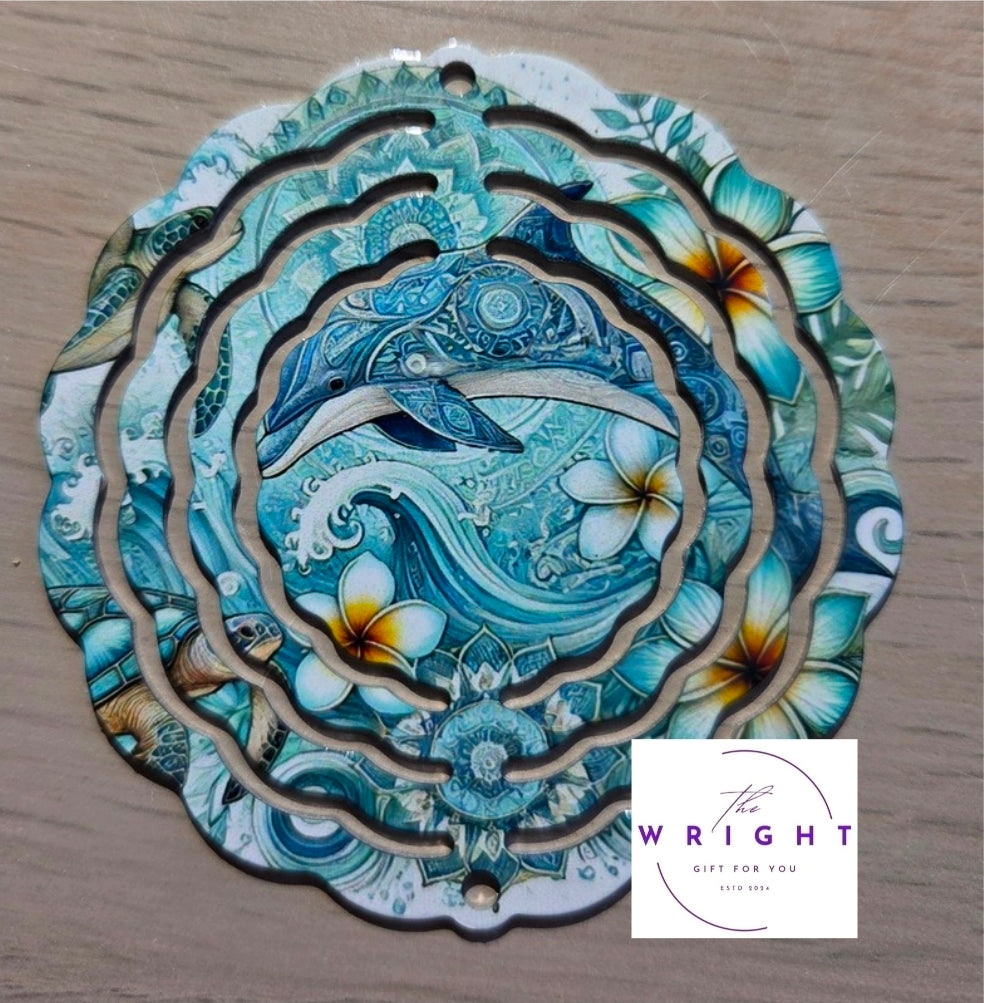 1. Dolphin Wind Spinner