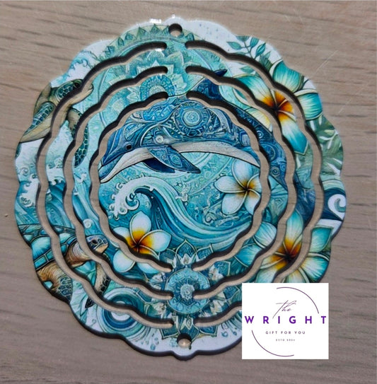 1. Dolphin Wind Spinner