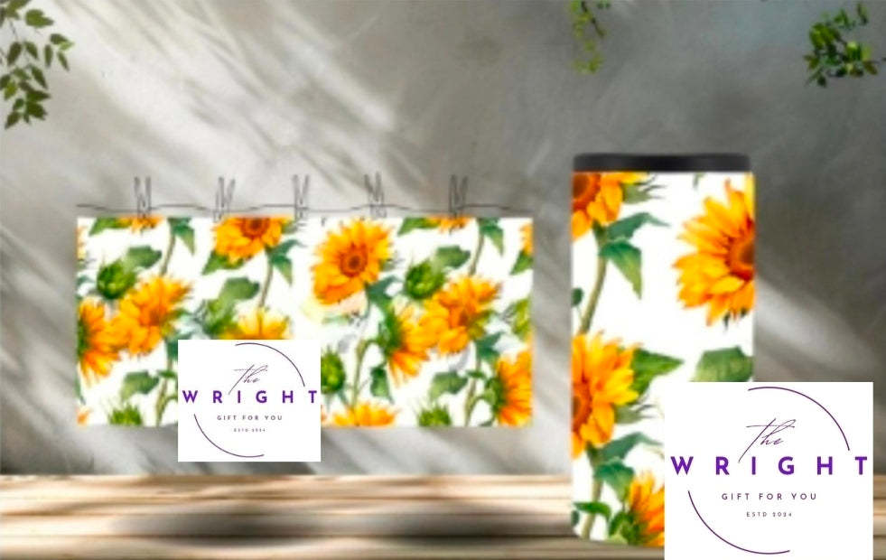 2. Sunflowers Can Cooler