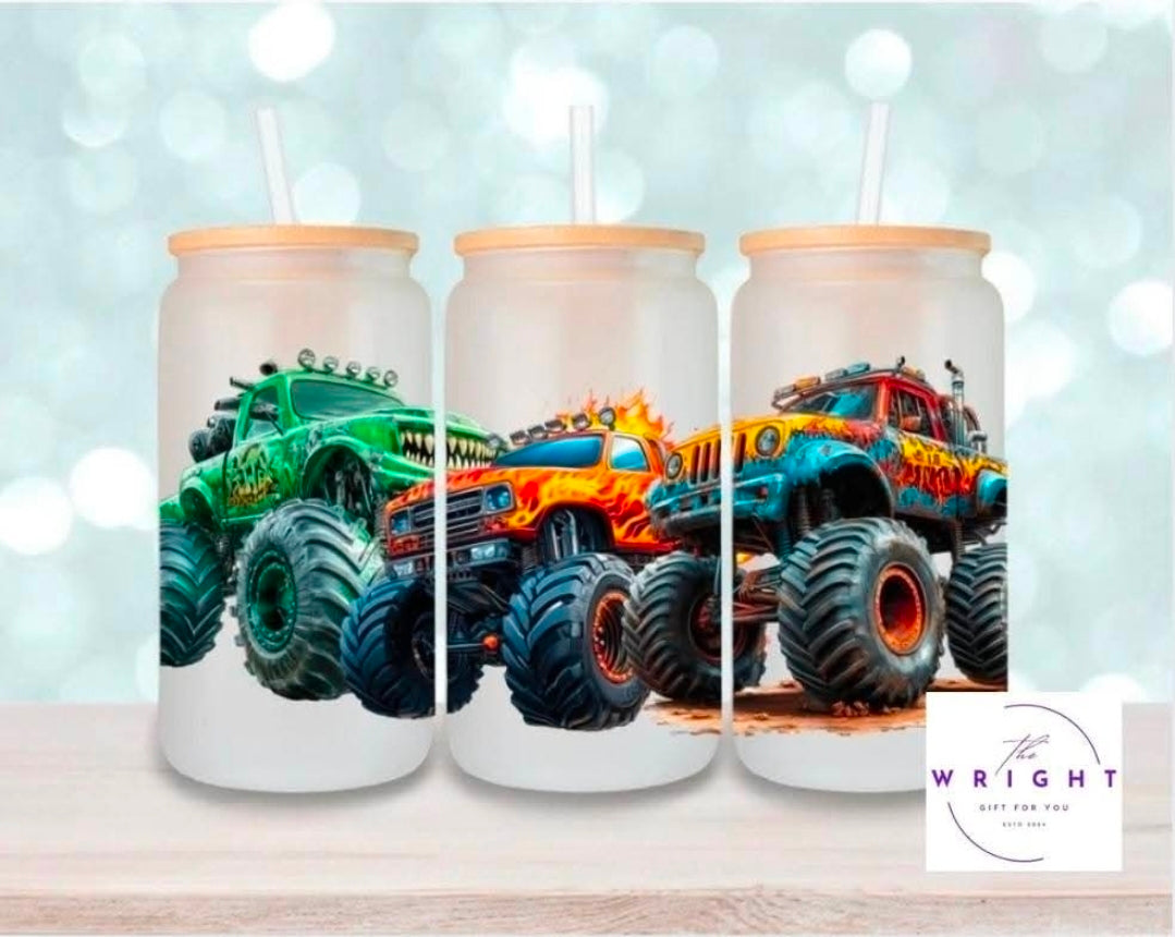 21. Monster Truck 16oz Tumbler