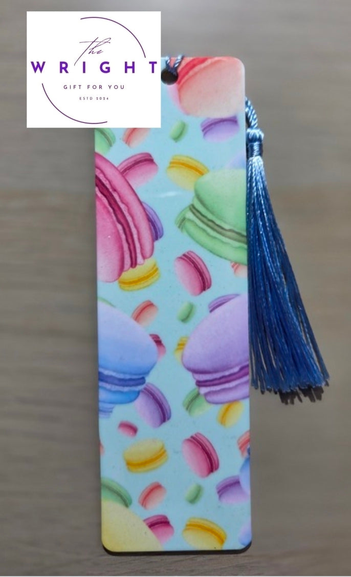 French Macaron Acrylic Bookmark #23