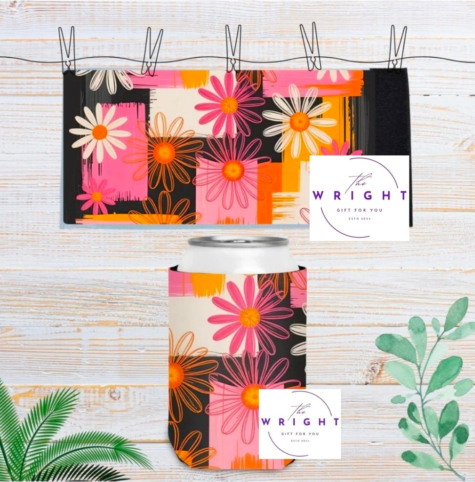 25. Daisies Stubby Cooler