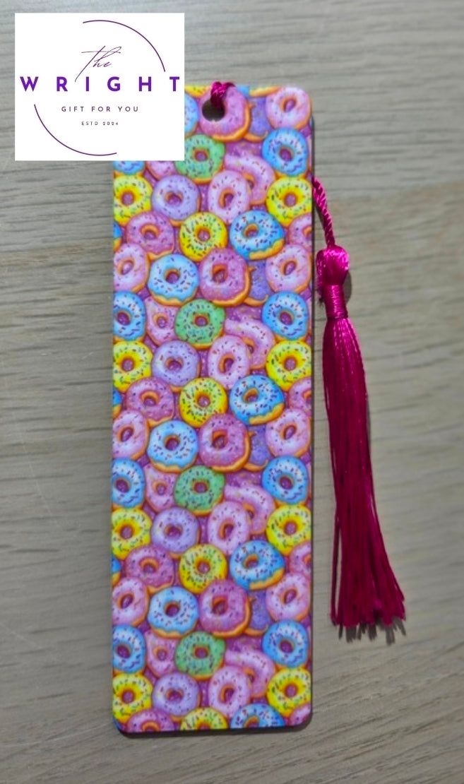 Colourful Donuts Acrylic Bookmark #28
