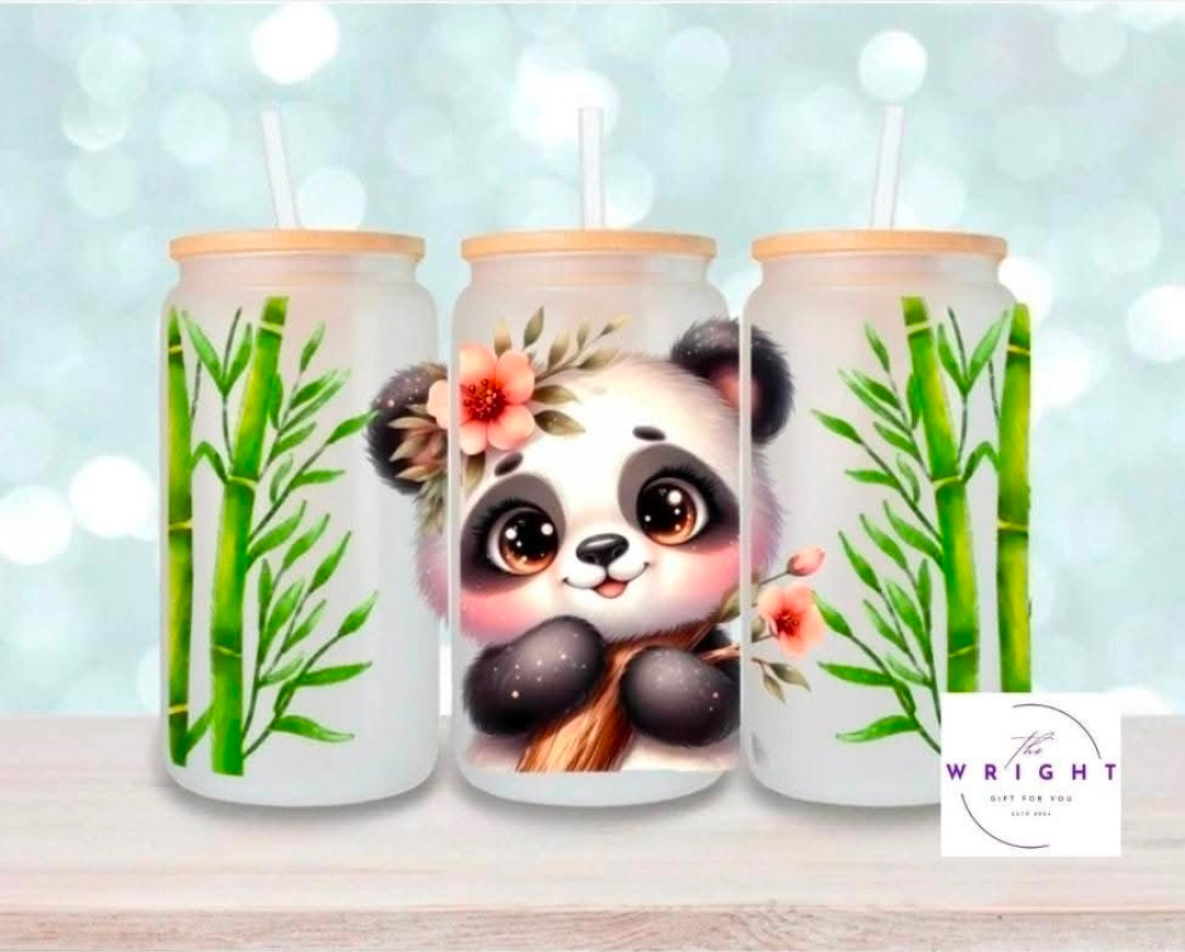 30. Big Girl Panda 16oz Tumbler