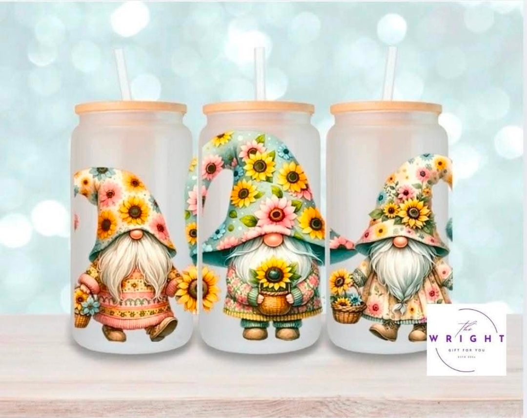 31. Yellow Gnomes 16oz Tumbler