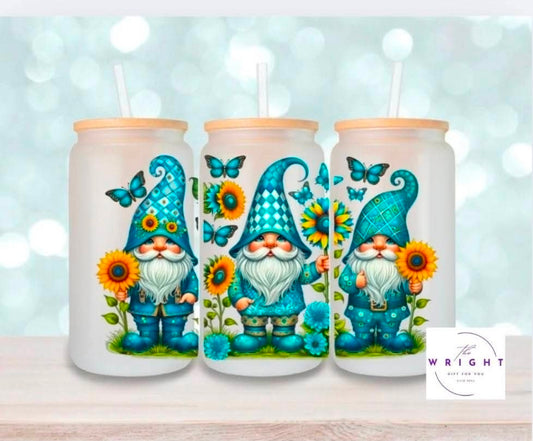 32. Blue Gnomes 16oz Tumbler