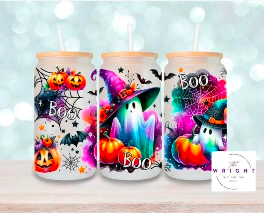 39. Halloween Ghost 16oz Tumbler