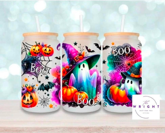 39. Halloween Ghost 16oz Tumbler