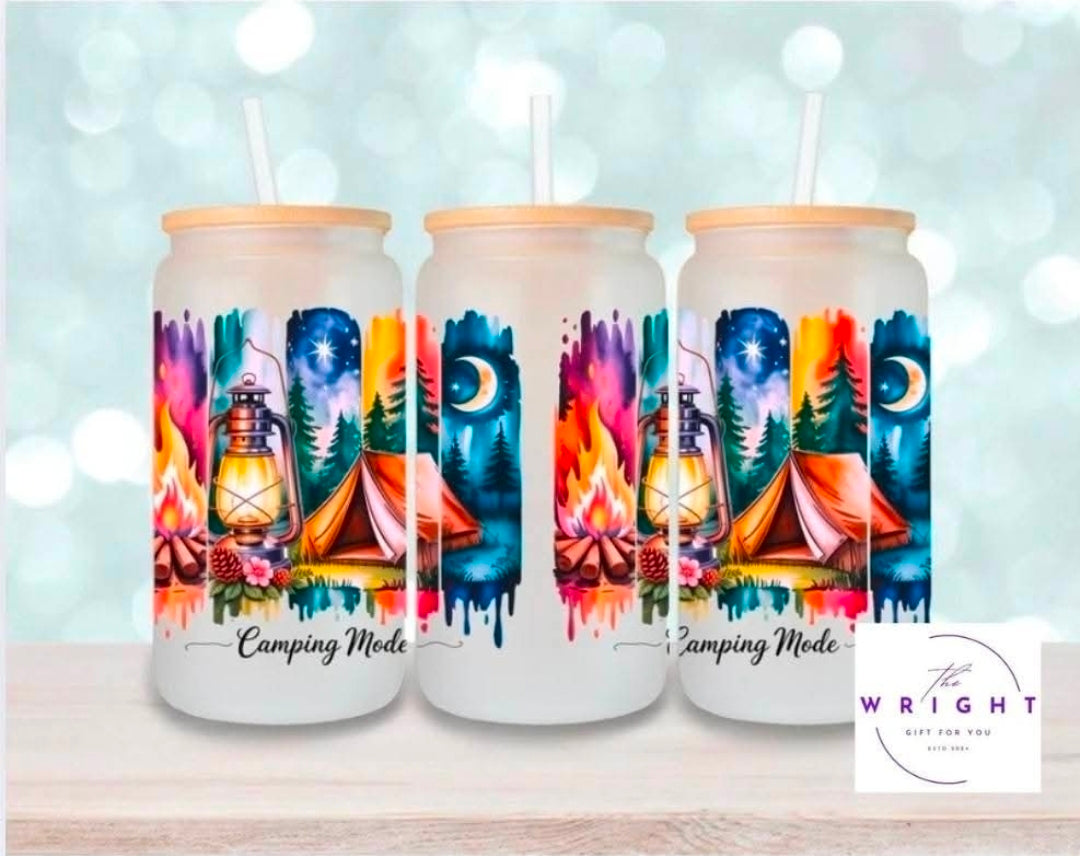 49. Camping Mode 16oz Tumbler