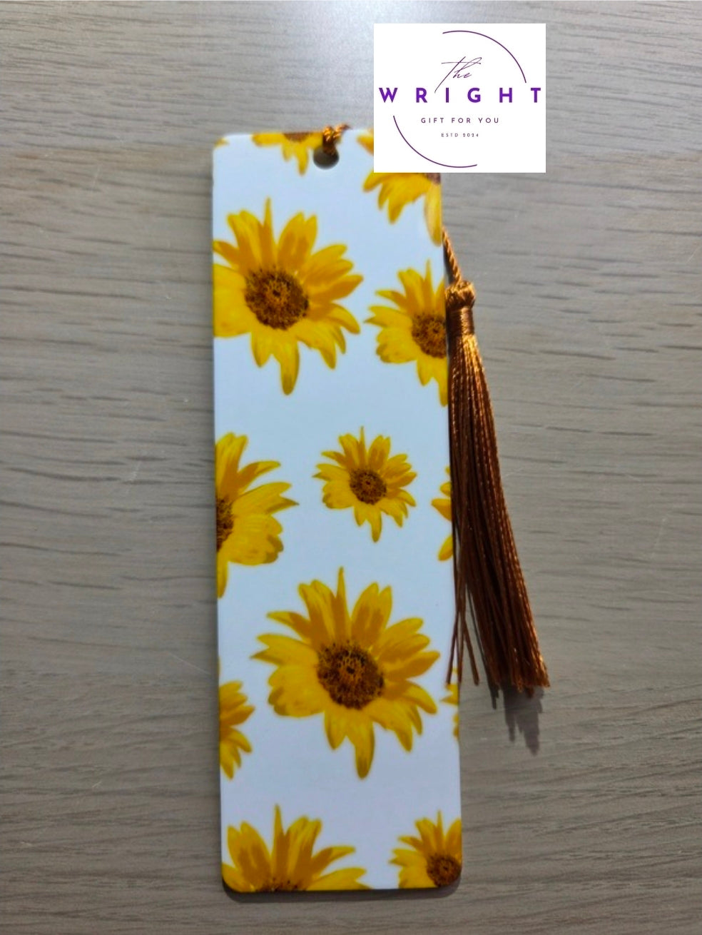 Sunflower Acrylic Bookmark #5