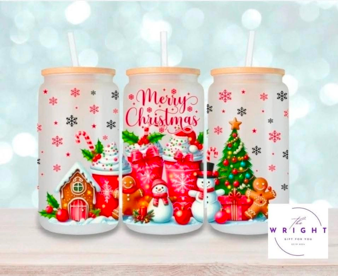 57. Christmas Family 16oz Tumbler
