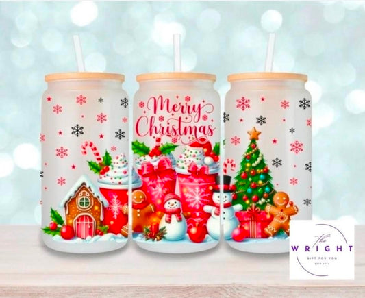 57. Christmas Family 16oz Tumbler