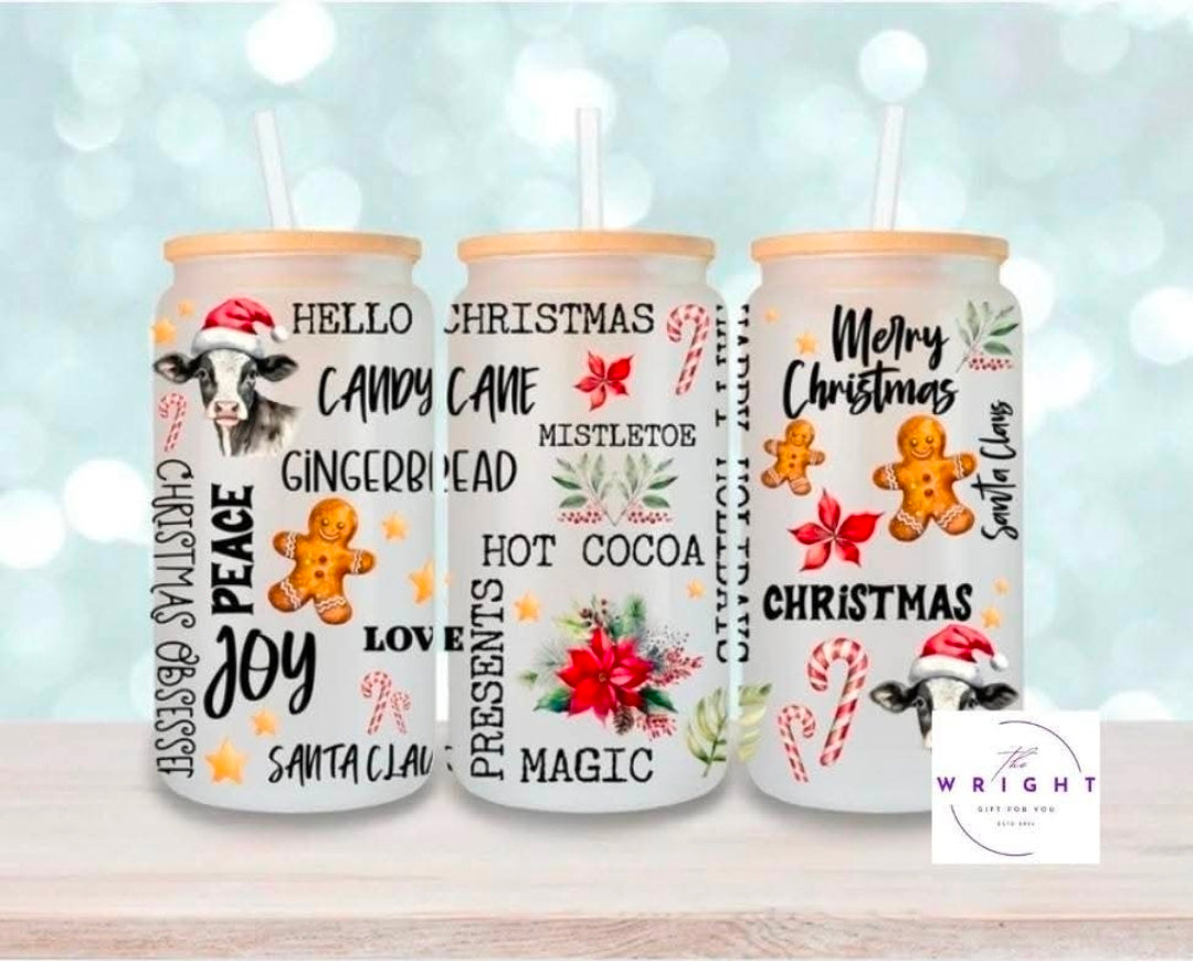 59. Black Christmas 16oz Tumbler