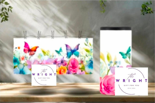 6. Flowers & Butterflies Can Cooler