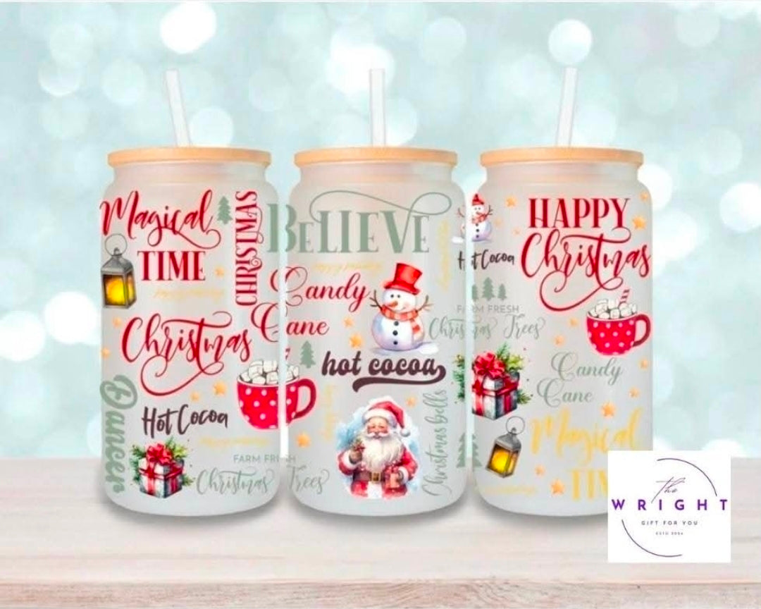 63. Mixed Christmas 16oz Tumbler