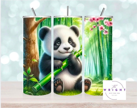 Bamboo Panda 20oz Tumbler