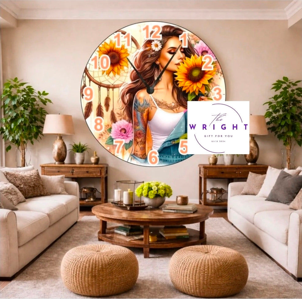 Boho Clock