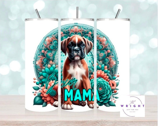 Boxer Mama 20oz tumbler