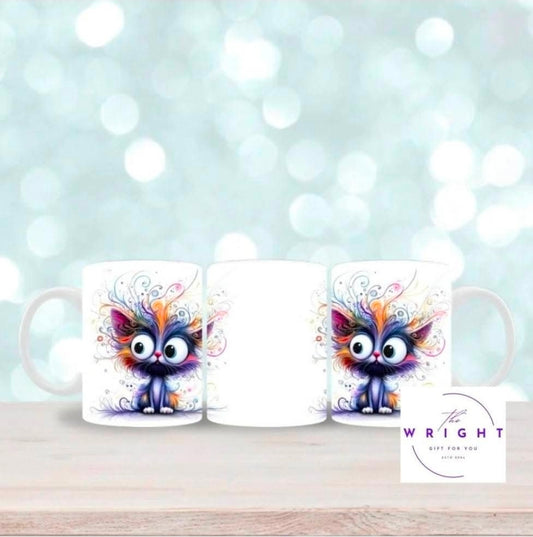 Cat Crazy Hair Mug