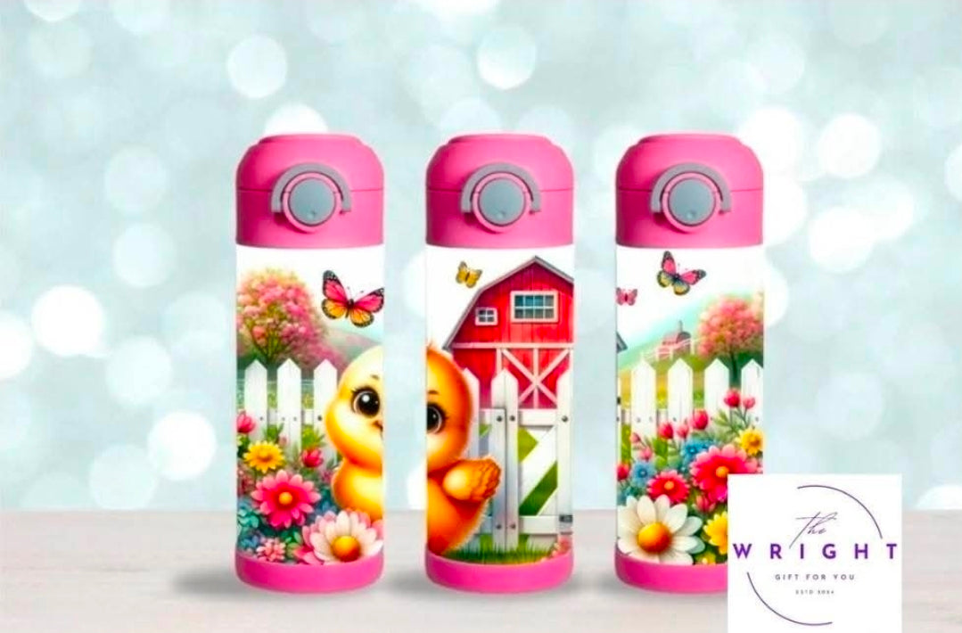 Chicken & Barn 12oz Kindy Tumbler