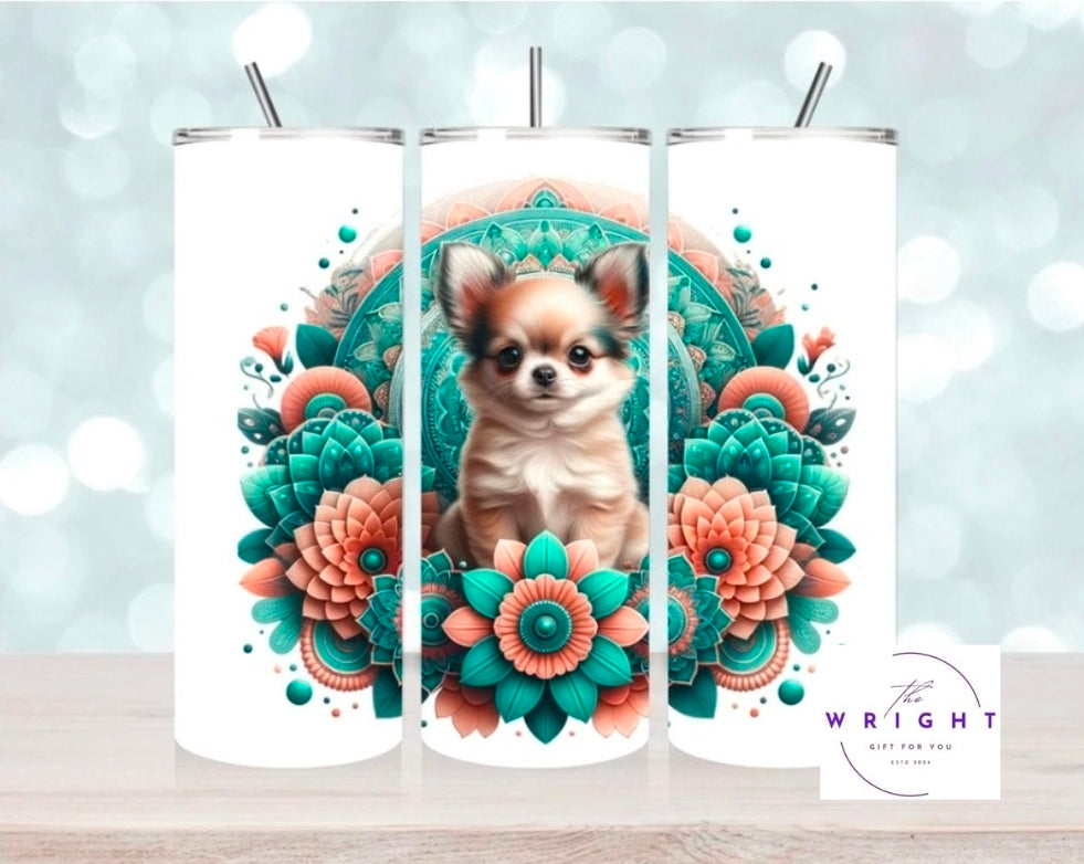 Chihuahua Pup 20oz Tumbler
