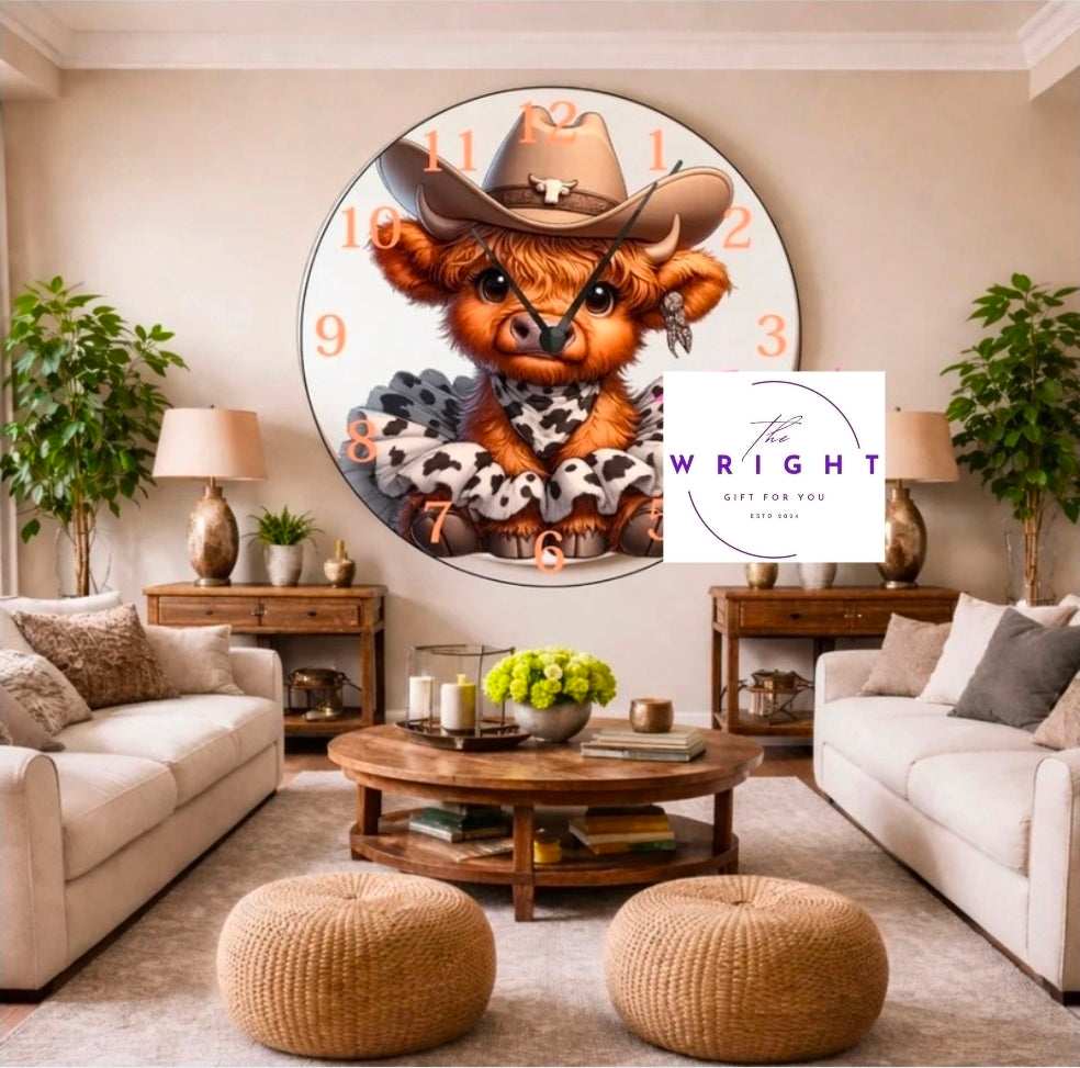 Country Calf Clock