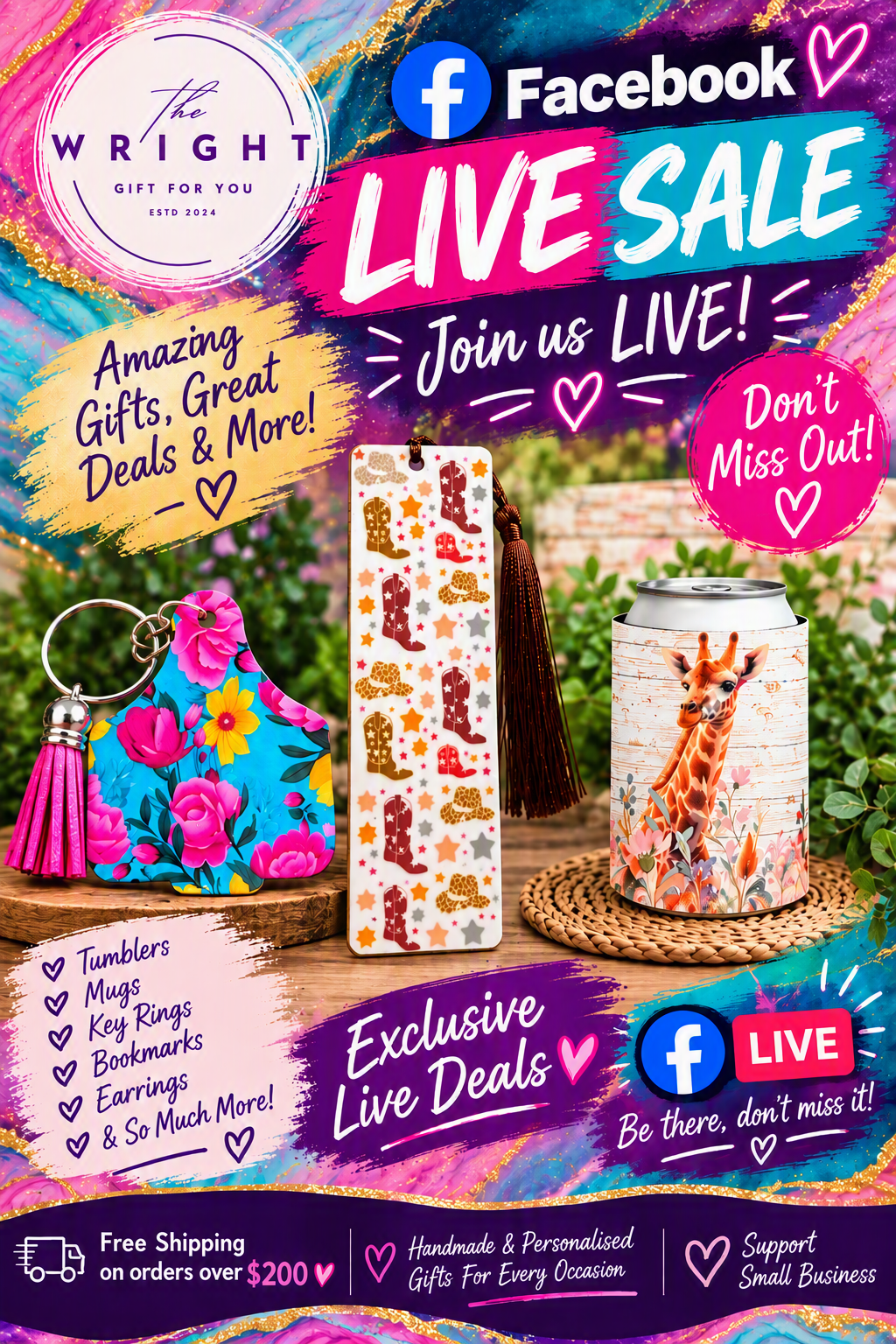 Facebook Live Sale
