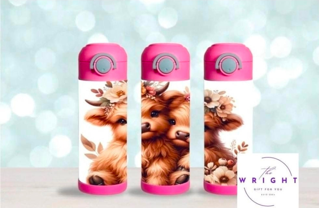 Highland Calves 12oz Kindy Tumbler