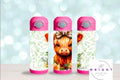 Floral Highland Calves 12oz Kindy Tumbler