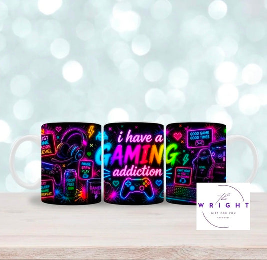 I have a gaming addiction mug