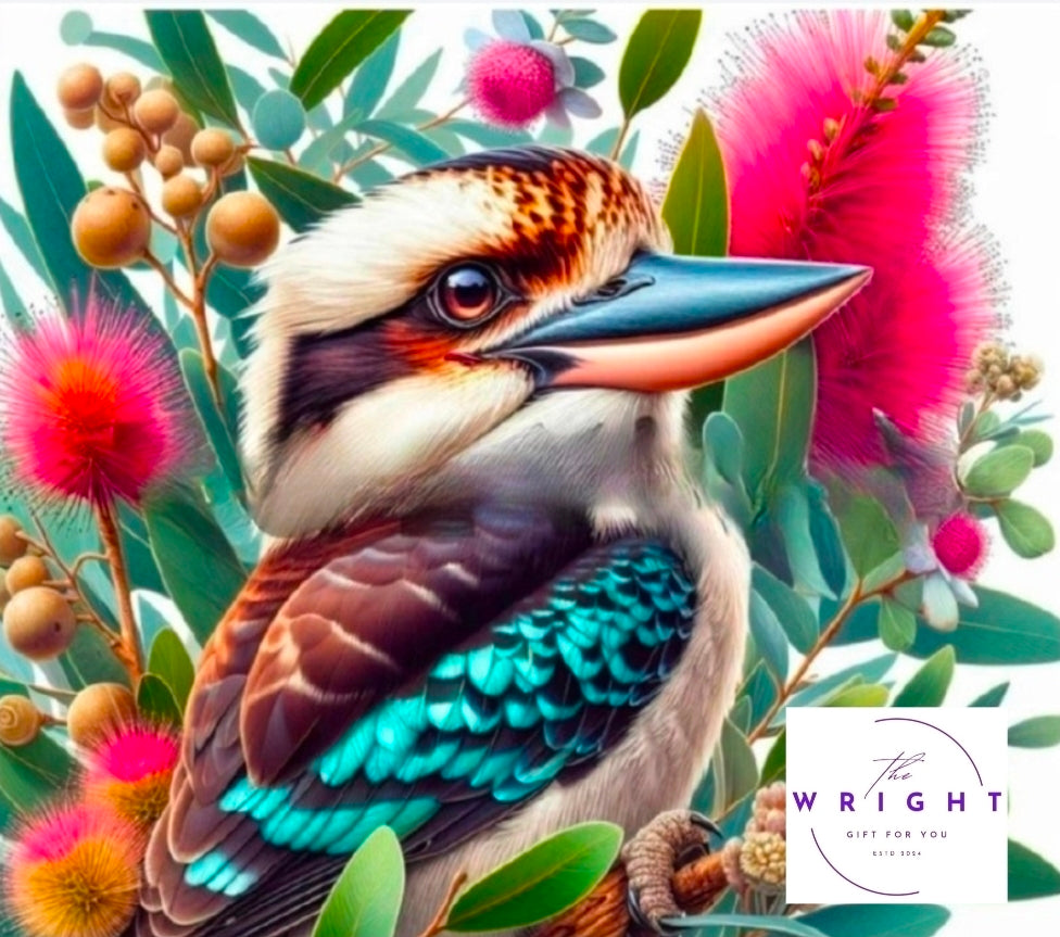 12. Kookaburra with Bottlebrushes 20oz Tumbler