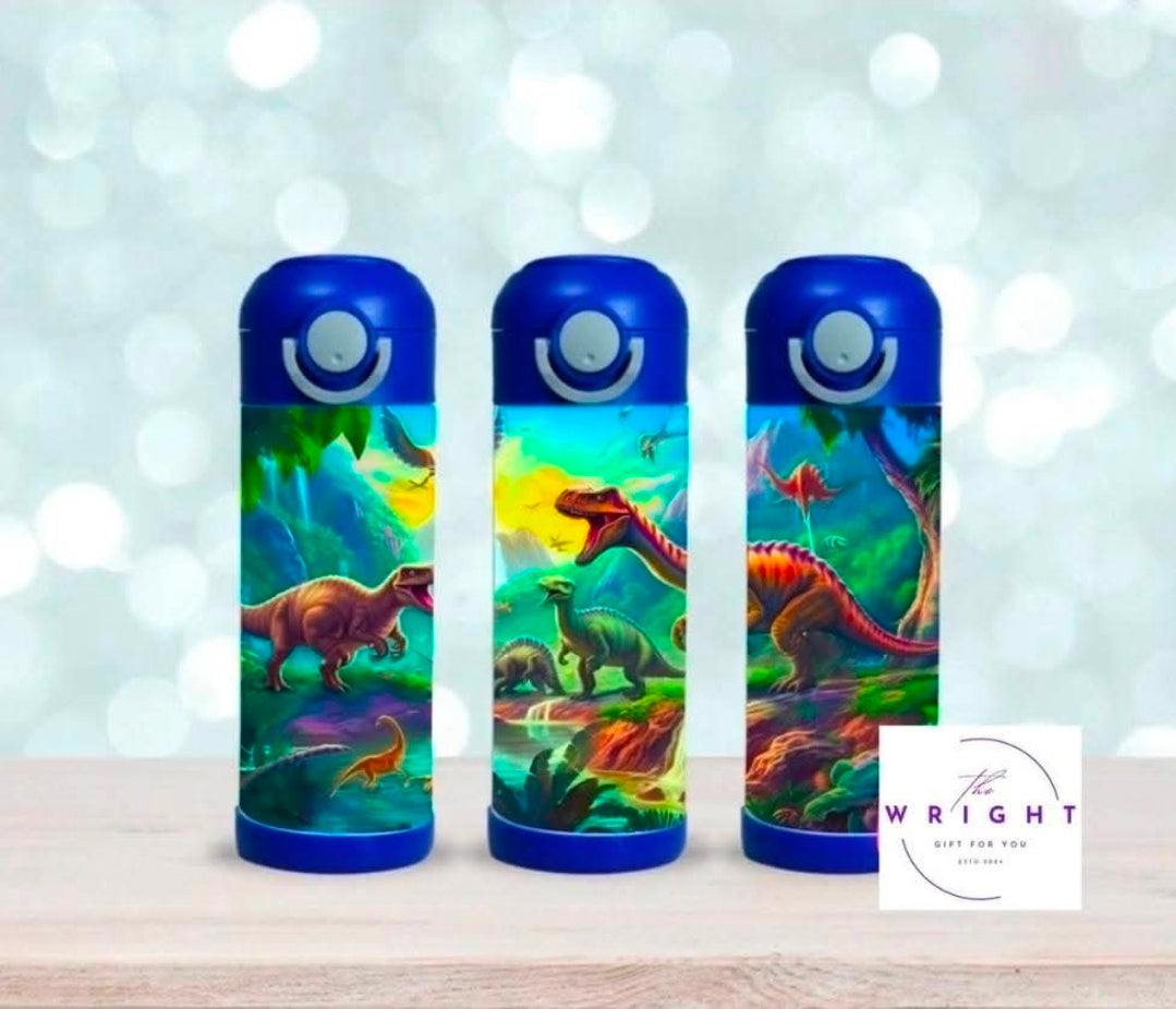 Large dinosaurs 12oz Kindy Tumbler