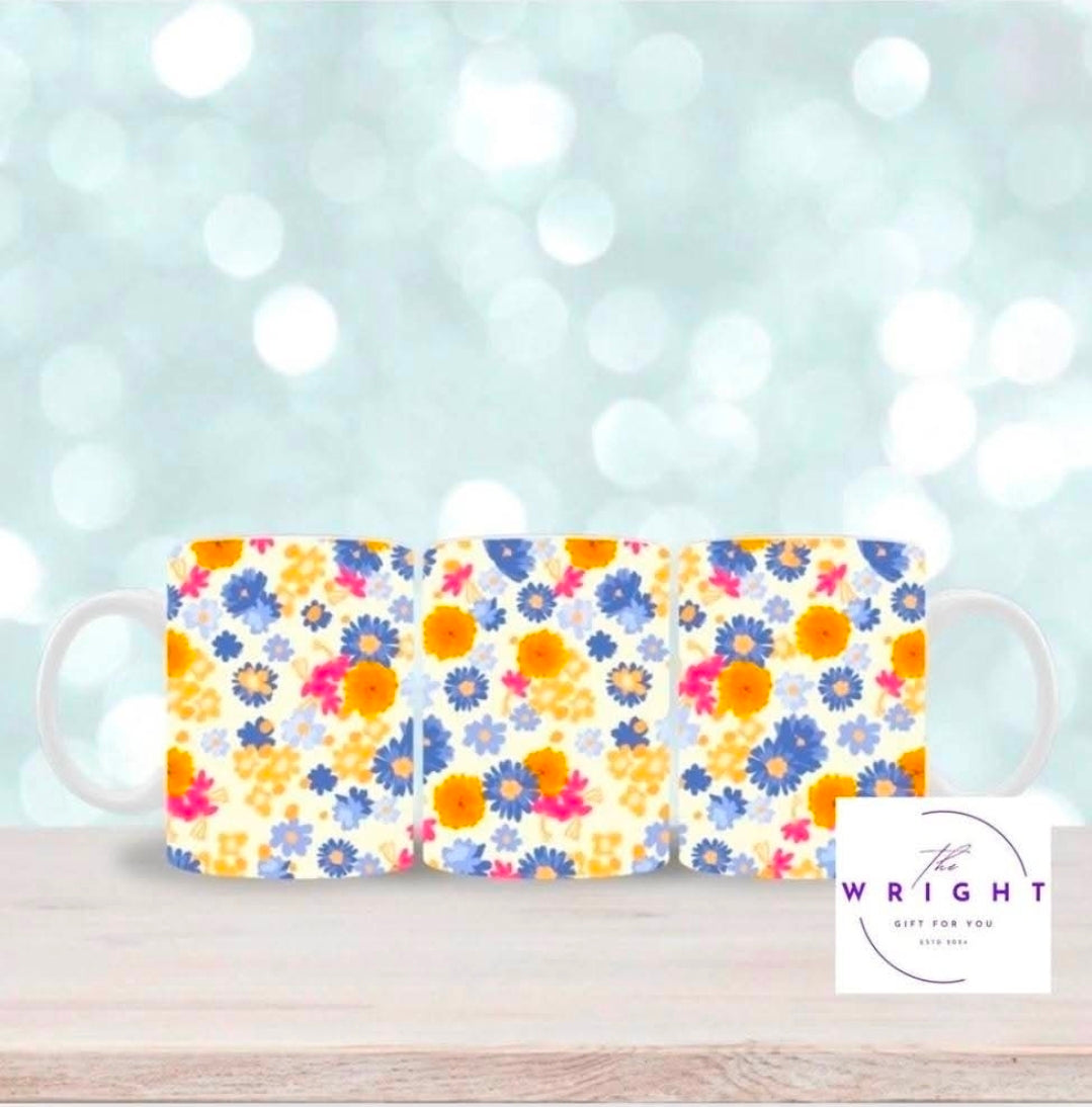 Mixed Flowers mug