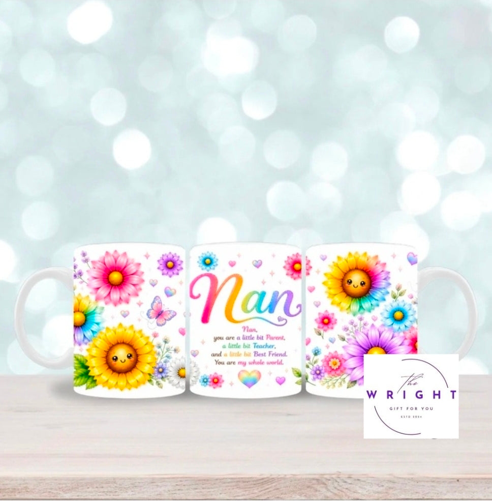 Nan Flower mug