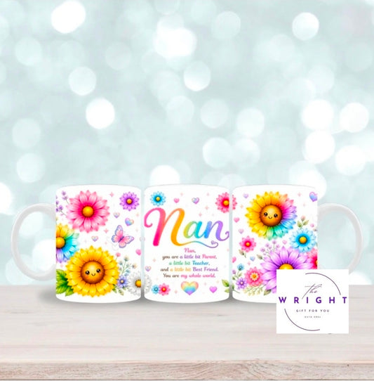Nan Flower mug