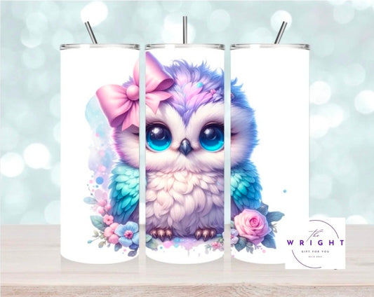 Pastel Baby Owl 20oz Tumbler