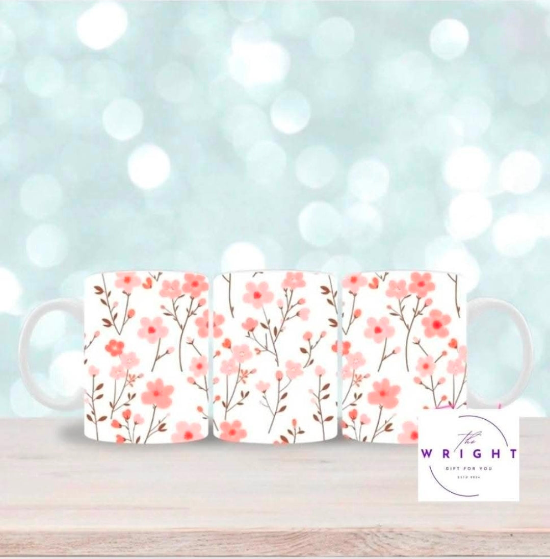Pink Daisies mug