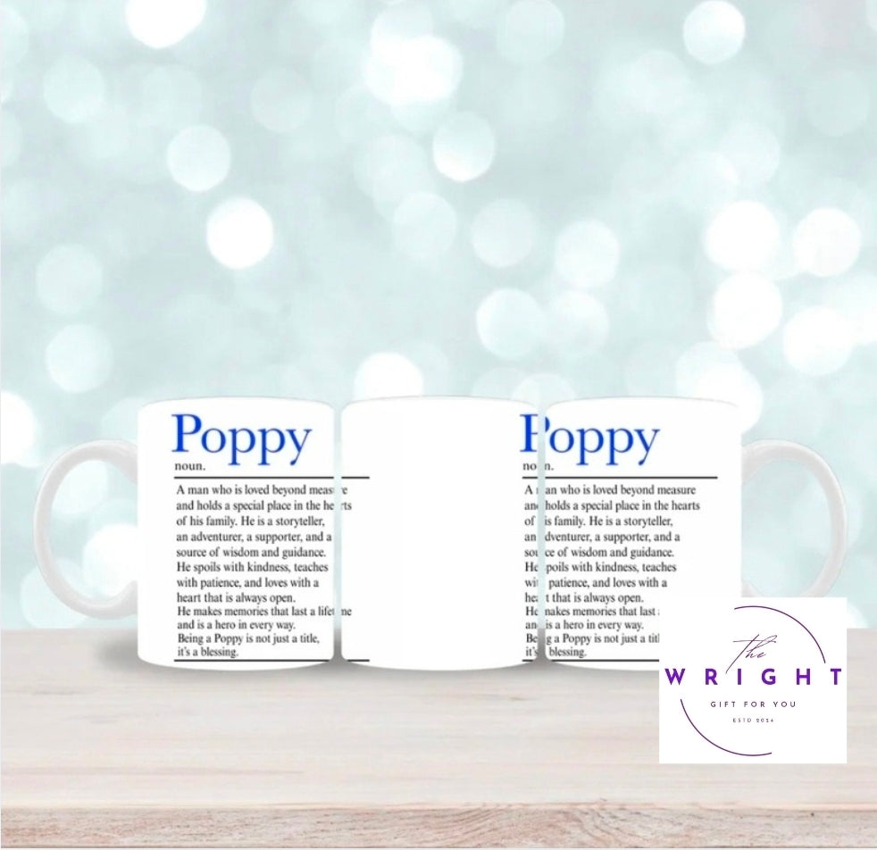 Poppy mug