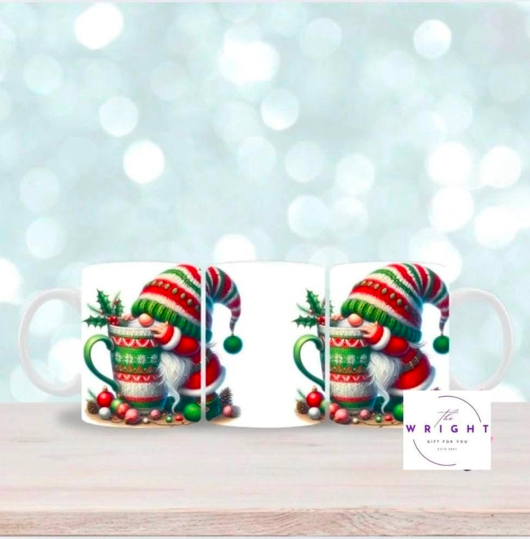 Tea Drinking Gnomes Mug
