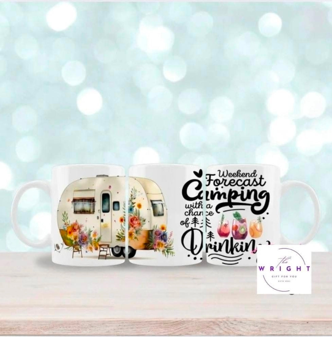 Weekend Forecast - Camping Mug