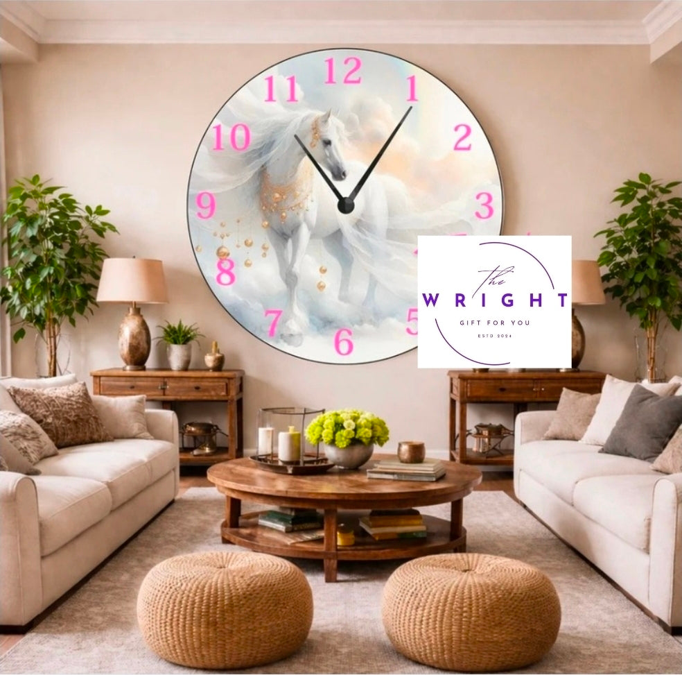 White Horse Clock